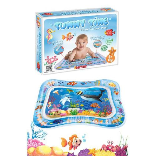 Tummy Time  Bebek Su Oyun Matı Karın Üstü Aktivite Zamanı 3+