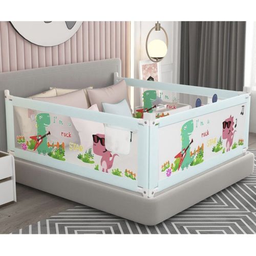 Toddler's Katlanır Yatak Bariyeri 180x60 cm 3 Taraflı (3 adet)