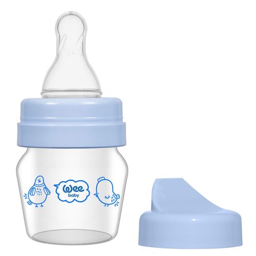 Wee Baby Mini Cam Alıştırma Bardağı Seti 30ml / Mavi