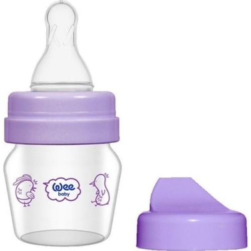 Wee Baby Mini Cam Alıştırma Bardağı Seti 30ml / Mor