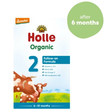 Holle 2 Organik 600 gr Bebek İnek Sütü